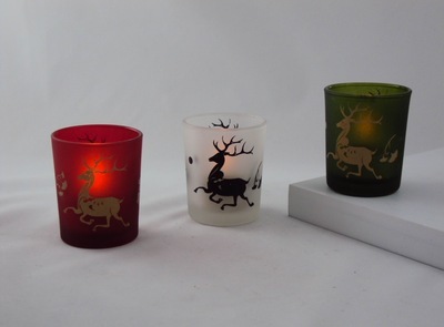 【厂家专业生产各种压制 吹制 的蜡台 烛杯 等玻璃制品】价格,厂家,图片,烛台、蜡烛器皿,淄博春旭工艺品厂-